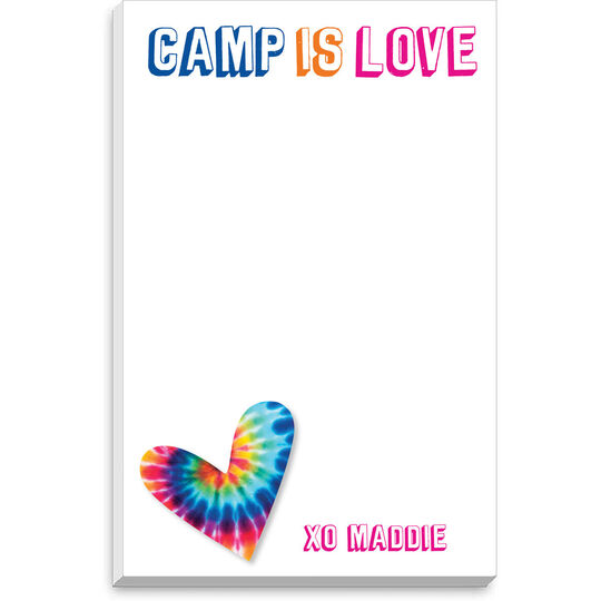 Camp Is Love Notepads